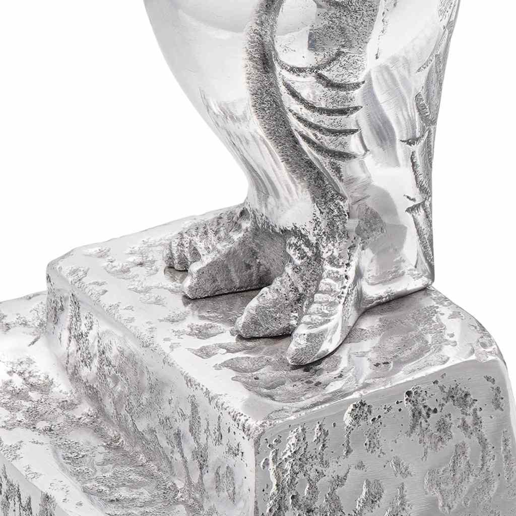 Držači za knjige 2 pcs Srebrno 12 x 9 x 19 cm Aluminij
