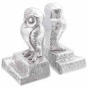 Držači za knjige 2 pcs Srebrno 12 x 9 x 19 cm Aluminij