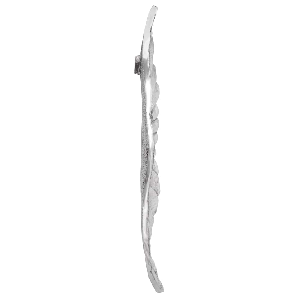 Skulptura Krila 2 pcs Srebrno 31 x 5 x 91 cm Aluminij