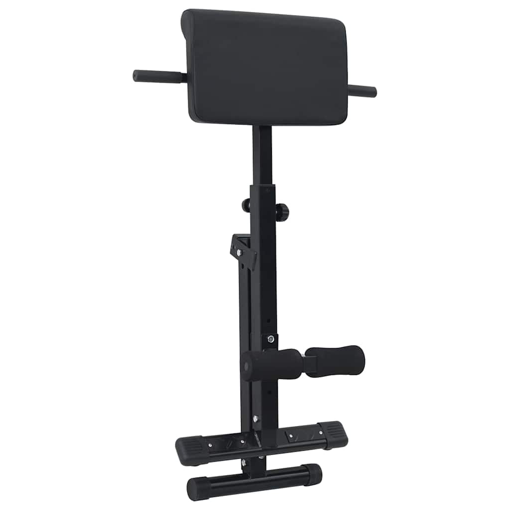 Klupa za hiperextenziju Crna 100,5 x 70 x 78 cm