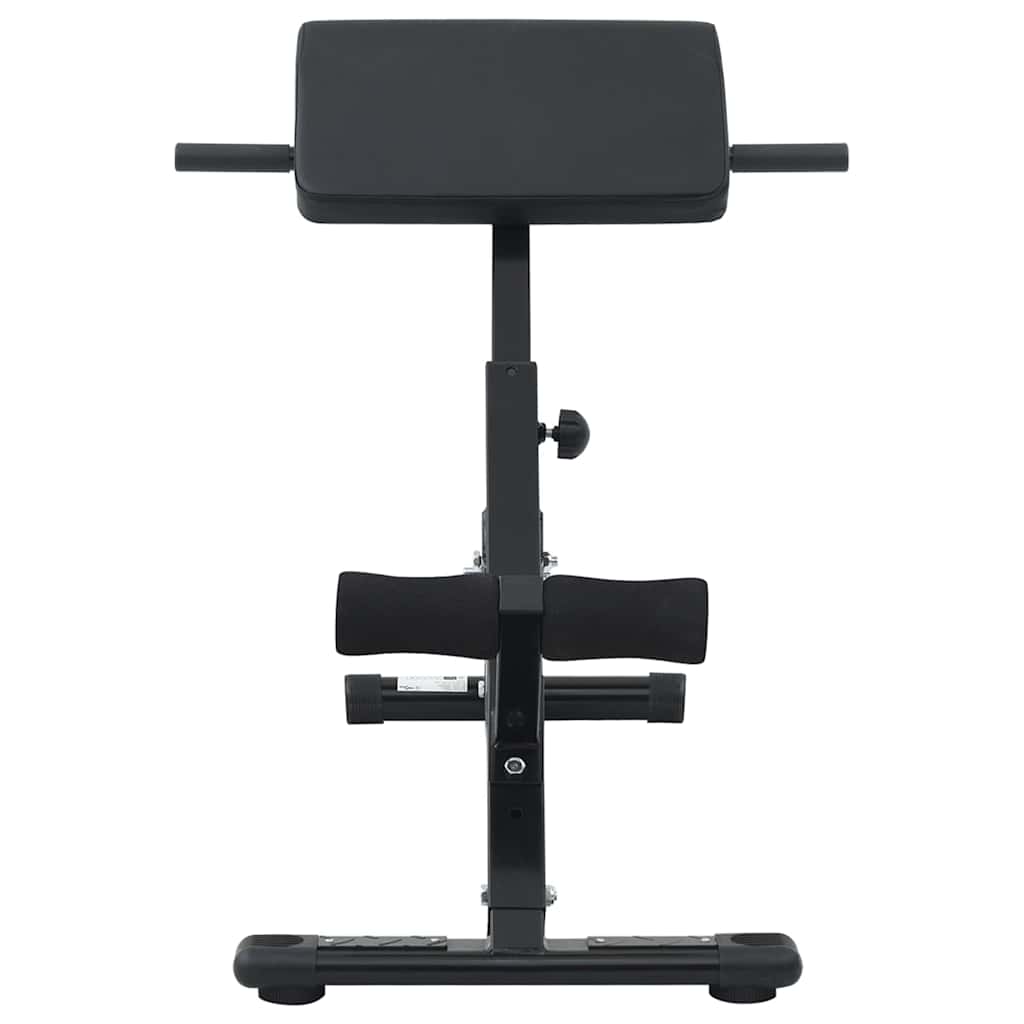 Klupa za hiperextenziju Crna 100,5 x 70 x 78 cm