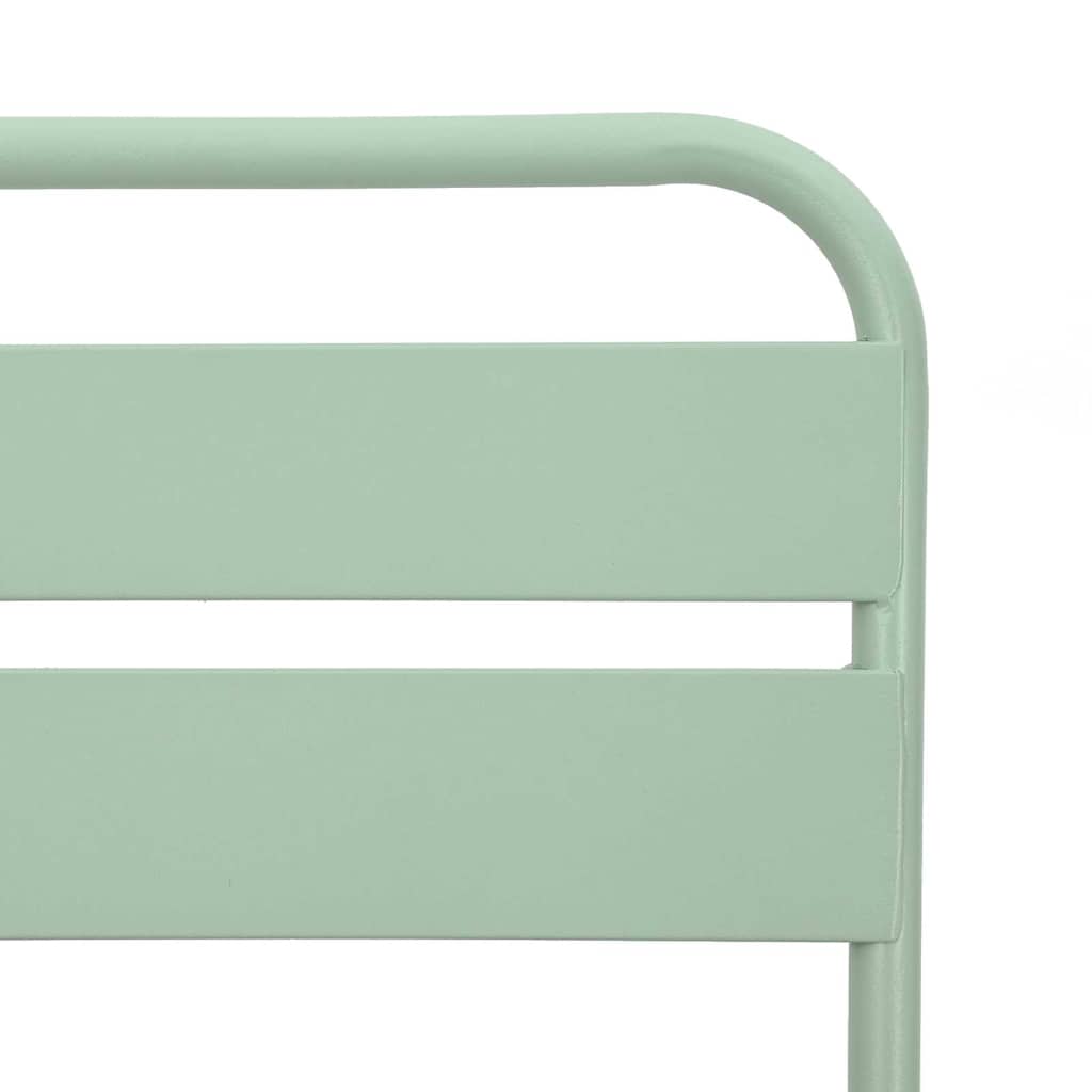 Sklopiva stolica za vrt 2 pcs Svijetla mint boja 42 x 52 x 82cm