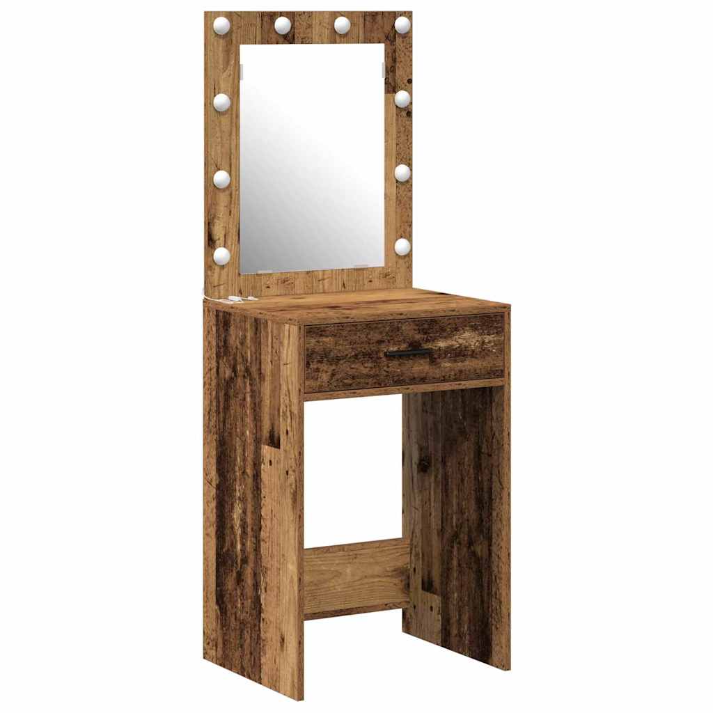 Toaletni stol Staro drvo 50 x 41 x 135 cm Konstruirano drvo
