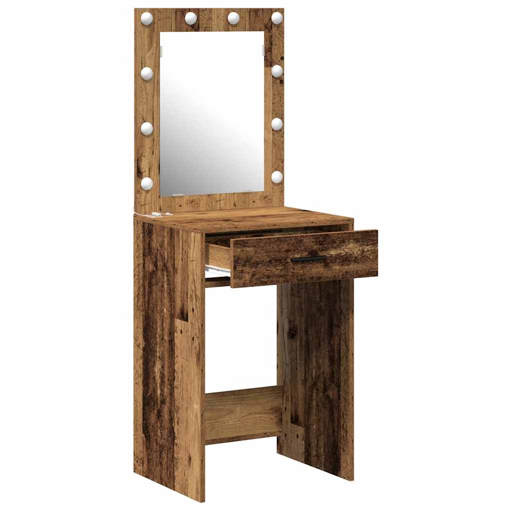 Toaletni stol Staro drvo 50 x 41 x 135 cm Konstruirano drvo