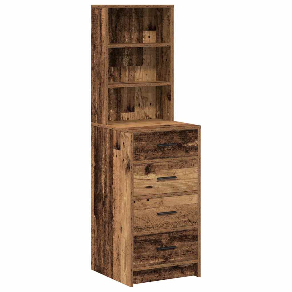 Highboard Staro drvo 40 x 41 x 135 cm Konstruirano drvo