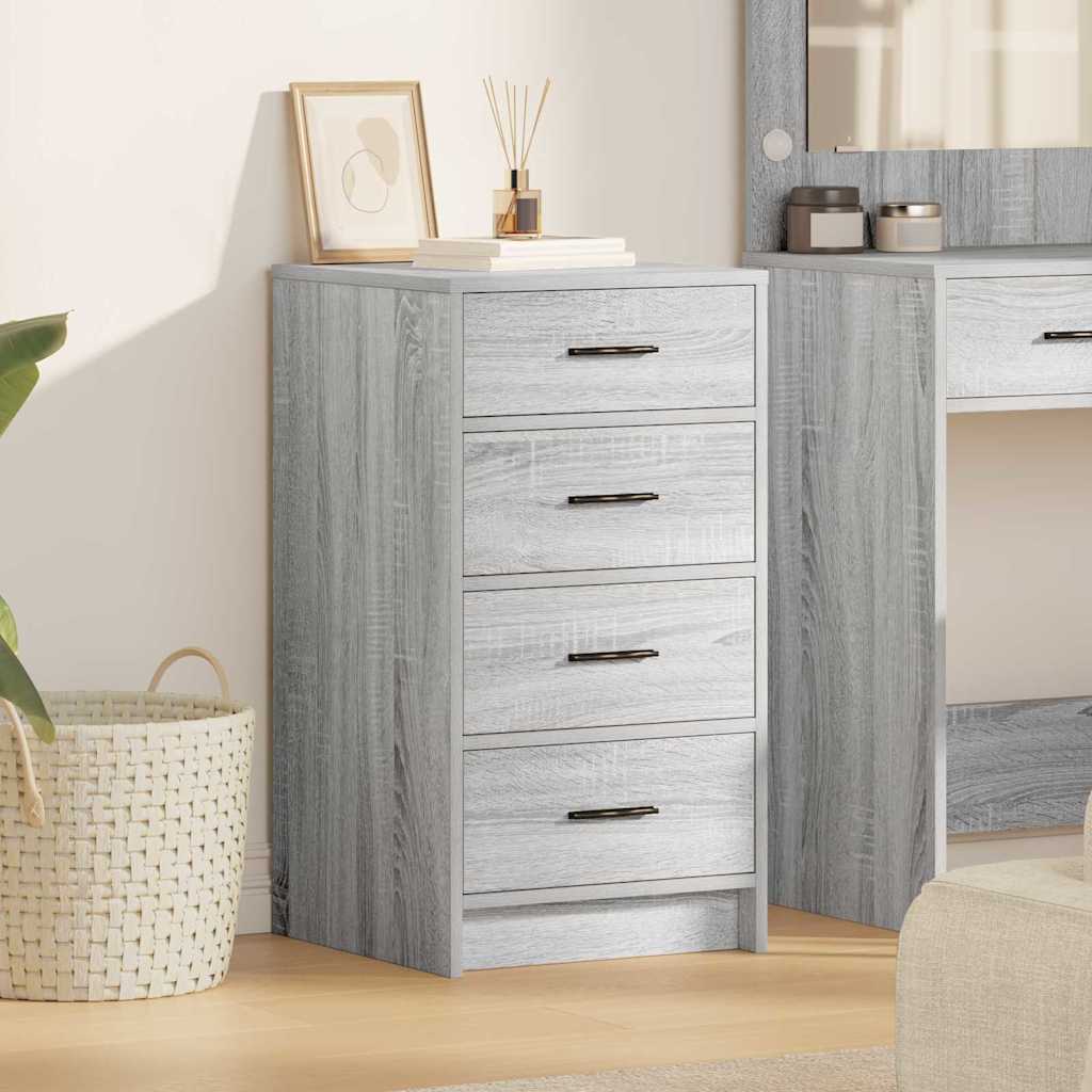 Kreveta Sivi hrast sonoma 40 x 41 x 75 cm Konstruirano drvo