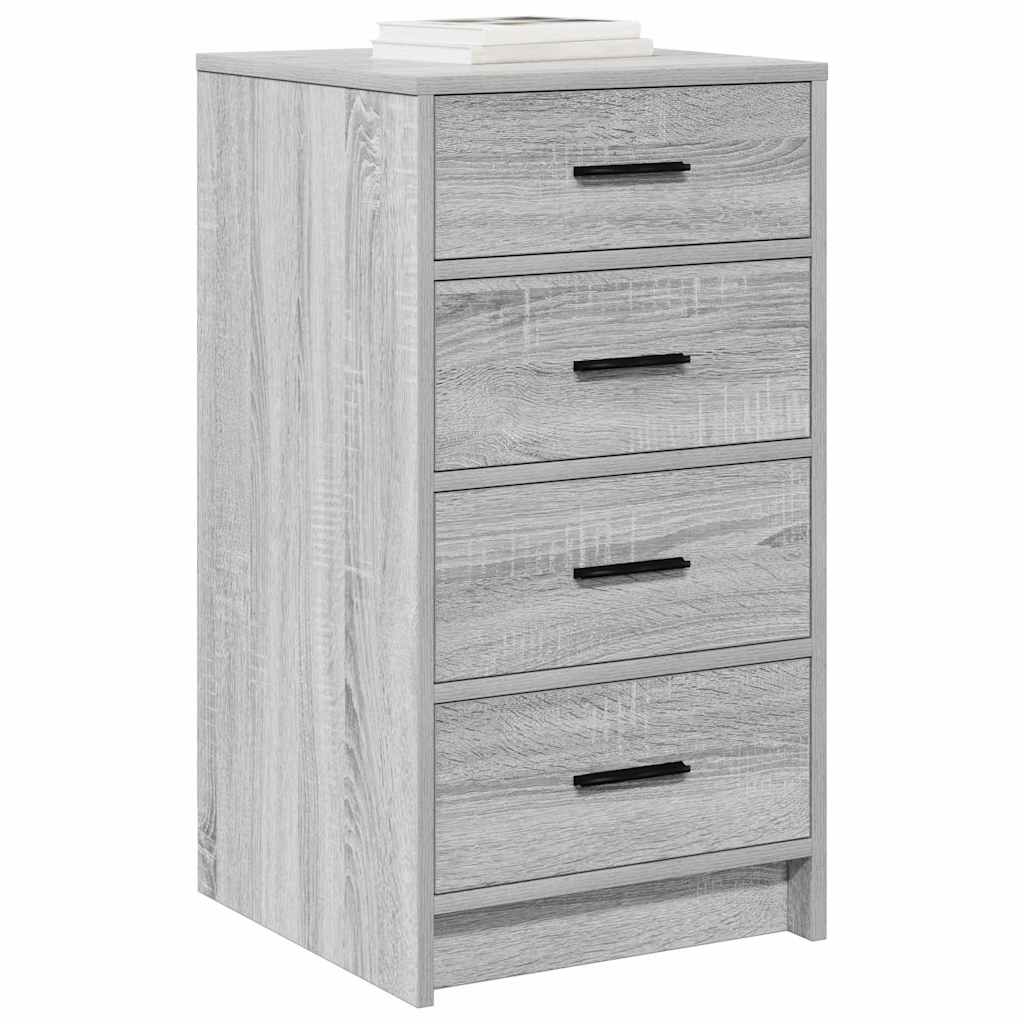 Kreveta Sivi hrast sonoma 40 x 41 x 75 cm Konstruirano drvo