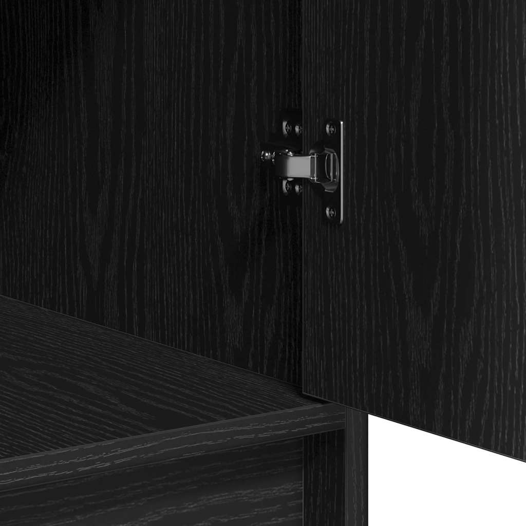 Kreveta Crni hrast 40 x 40.5 x 75 cm Konstruirano drvo