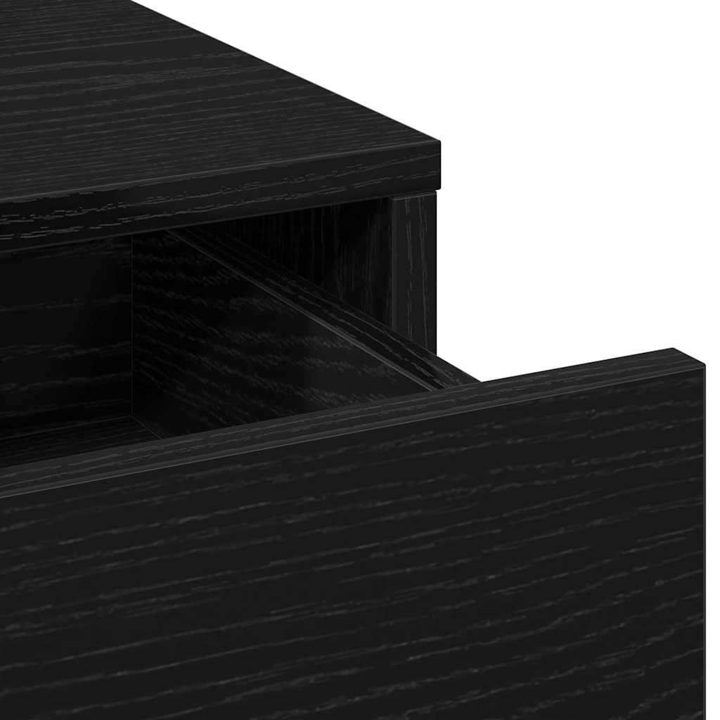 Highboard Crni hrast 40 x 40,5 x 135 cm Konstruirano drvo