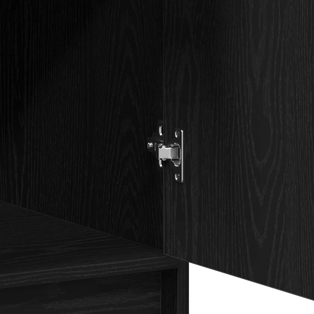 Highboard Crni hrast 40 x 40,5 x 135 cm Konstruirano drvo