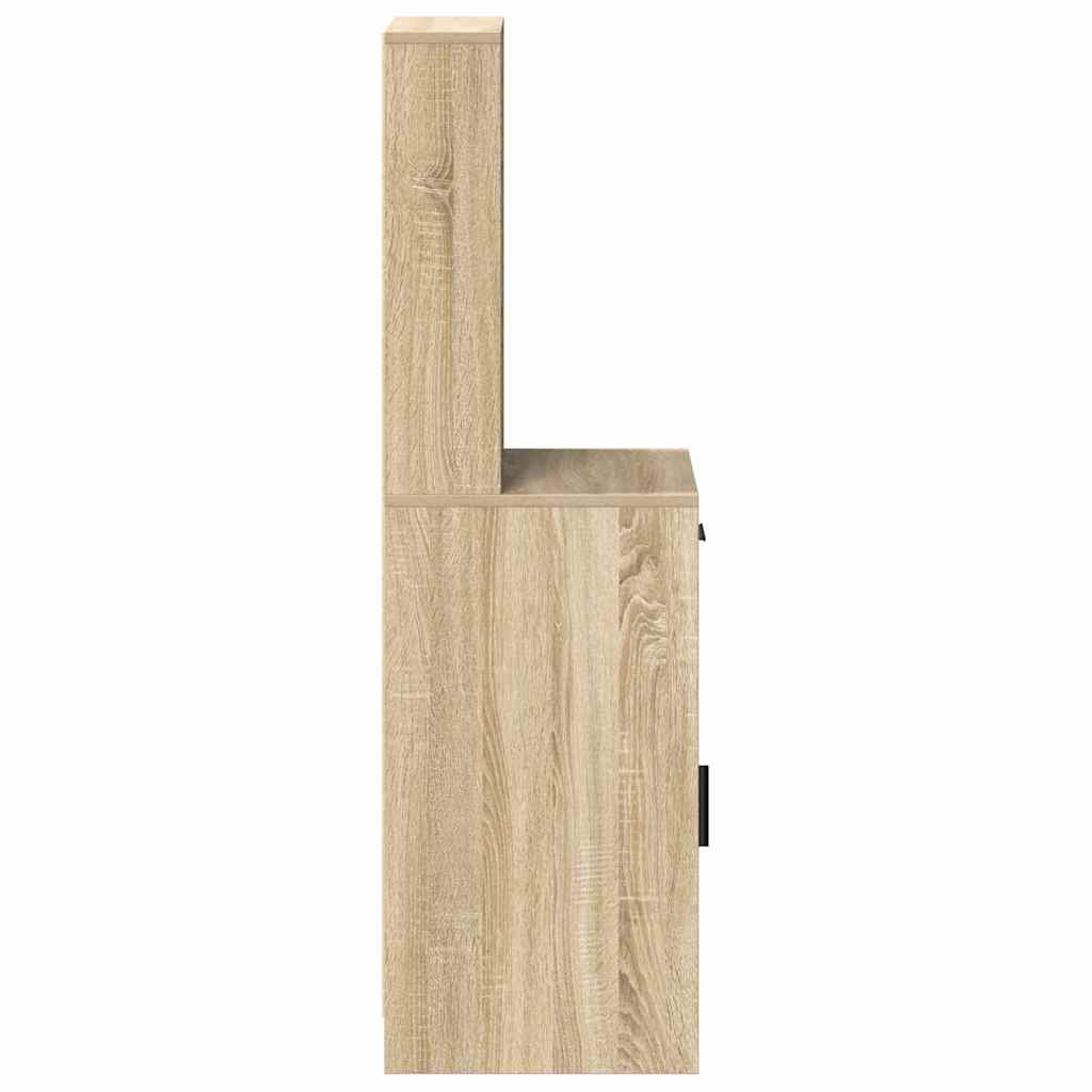 Highboard Sonoma hrast 40 x 40,5 x 135 cm Konstruirano drvo
