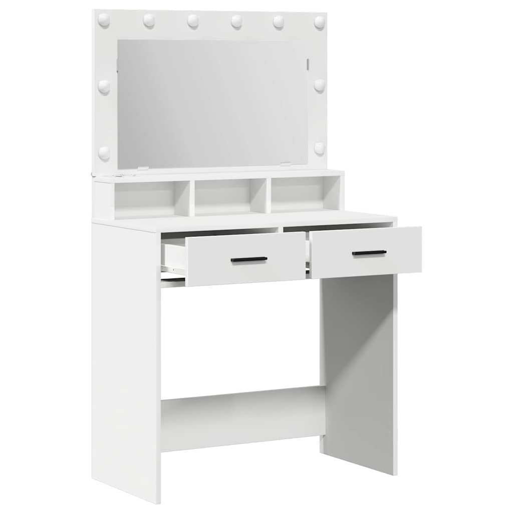 Toaletni stol Bijelo 79 x 41 x 135 cm Konstruirano drvo