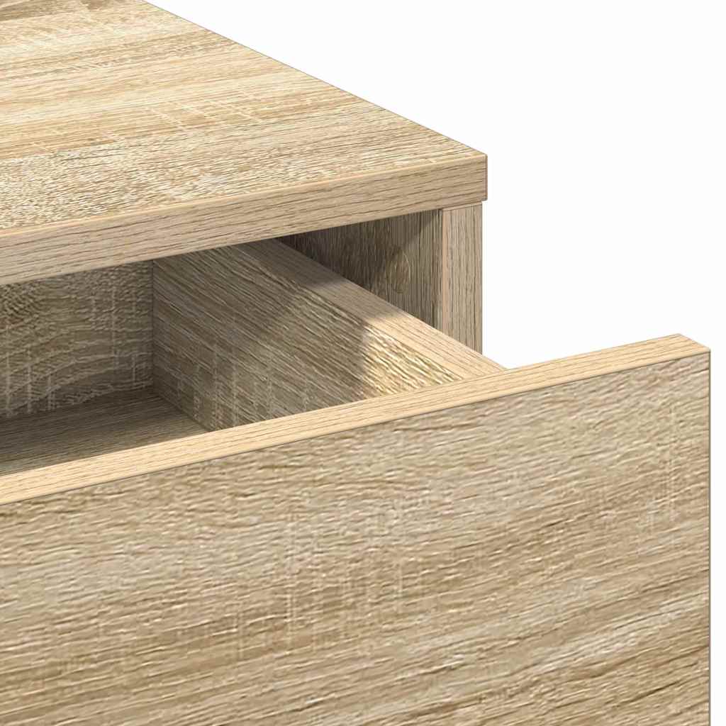 Toaletni stol Sonoma hrast 50 x 41 x 135 cm Konstruirano drvo