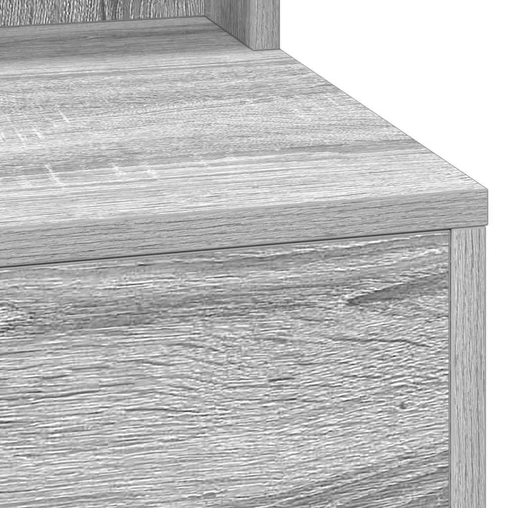 Toaletni stol Siva Sonoma 100 x 41 x 135 cm Konstruirano drvo