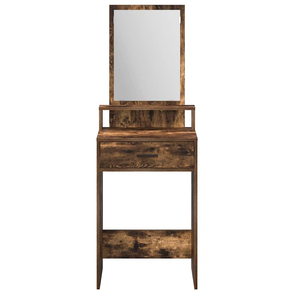Toaletni stol Dimljeni hrast 50 x 41 x 140 cm Konstruirano drvo