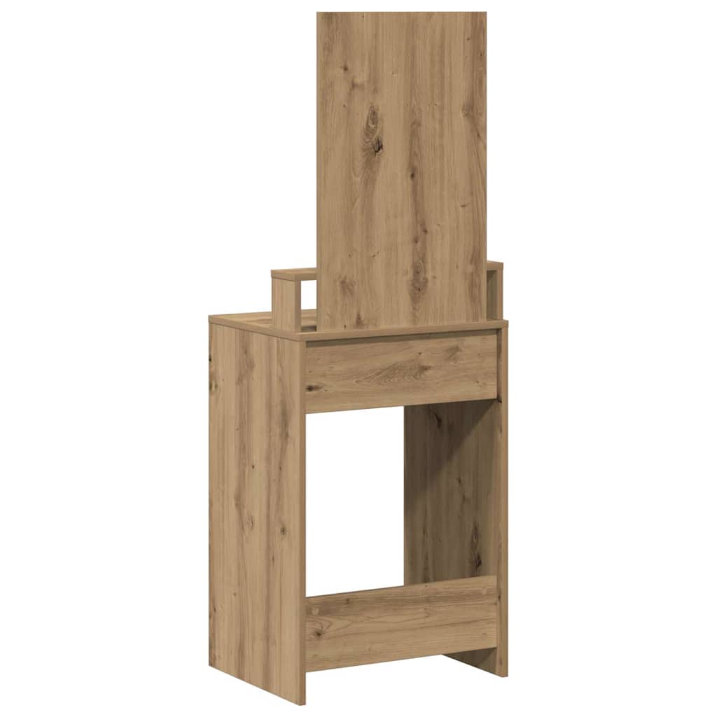 Toaletni stol s ladicama Umjetnički hrast 50 x 41 x 140 cm