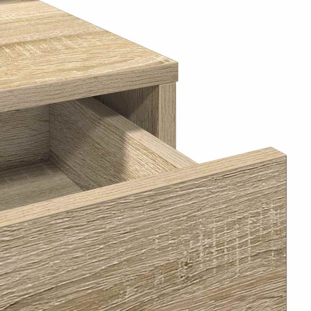 Toaletni stol Sonoma hrast 100 x 41 x 140 cm Konstruirano drvo