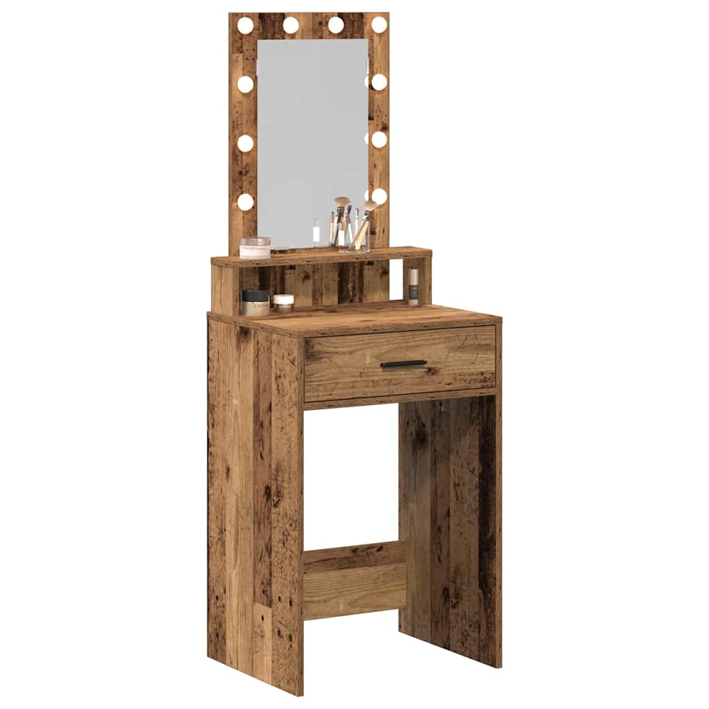Toaletni stol Smeđa 50 x 41 x 140 cm Konstruirano drvo