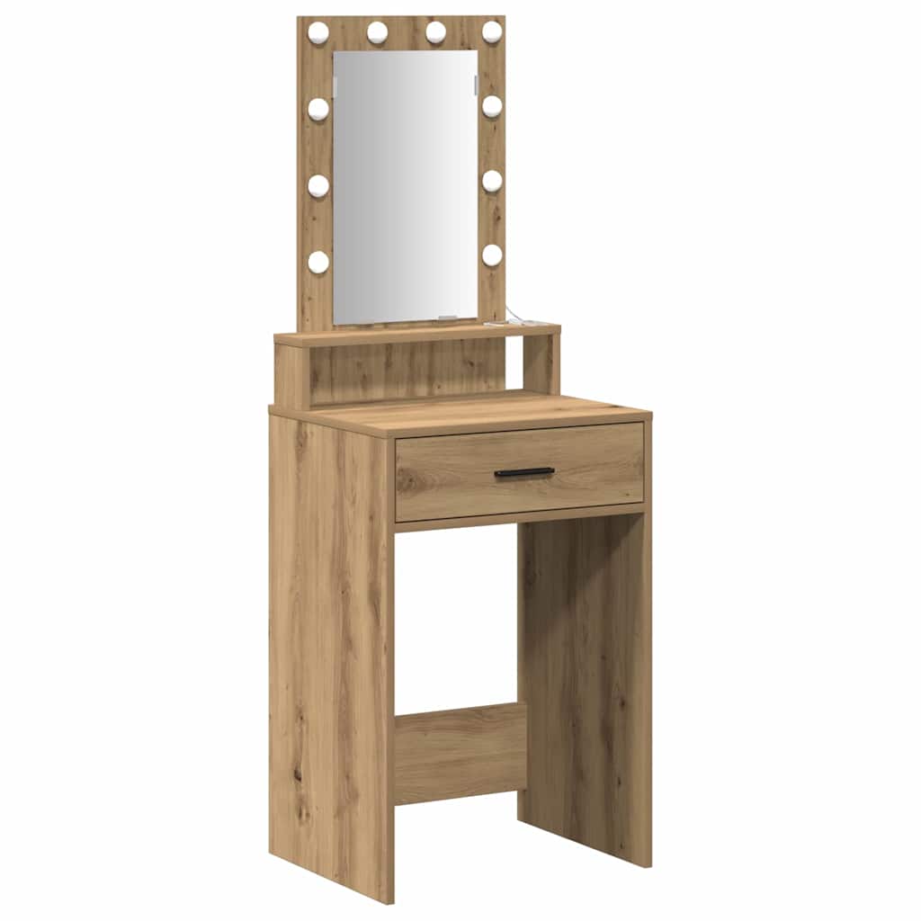 Toaletni stol Smeđa 50 x 41 x 140 cm Konstruirano drvo