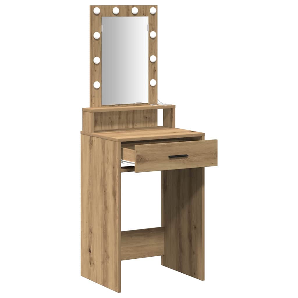 Toaletni stol Smeđa 50 x 41 x 140 cm Konstruirano drvo