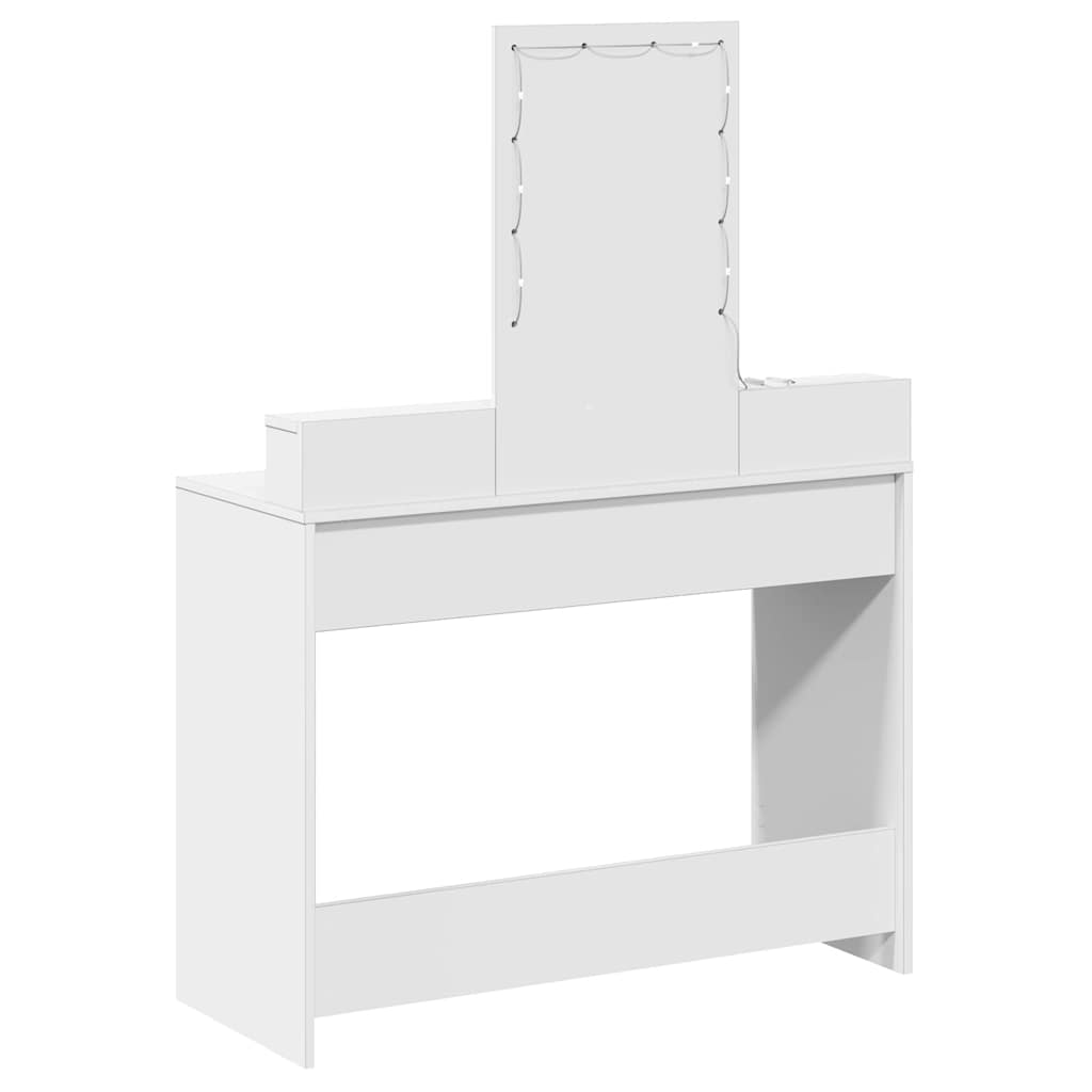 Toaletni stol Bijelo 100 x 41 x 140 cm Konstruirano drvo