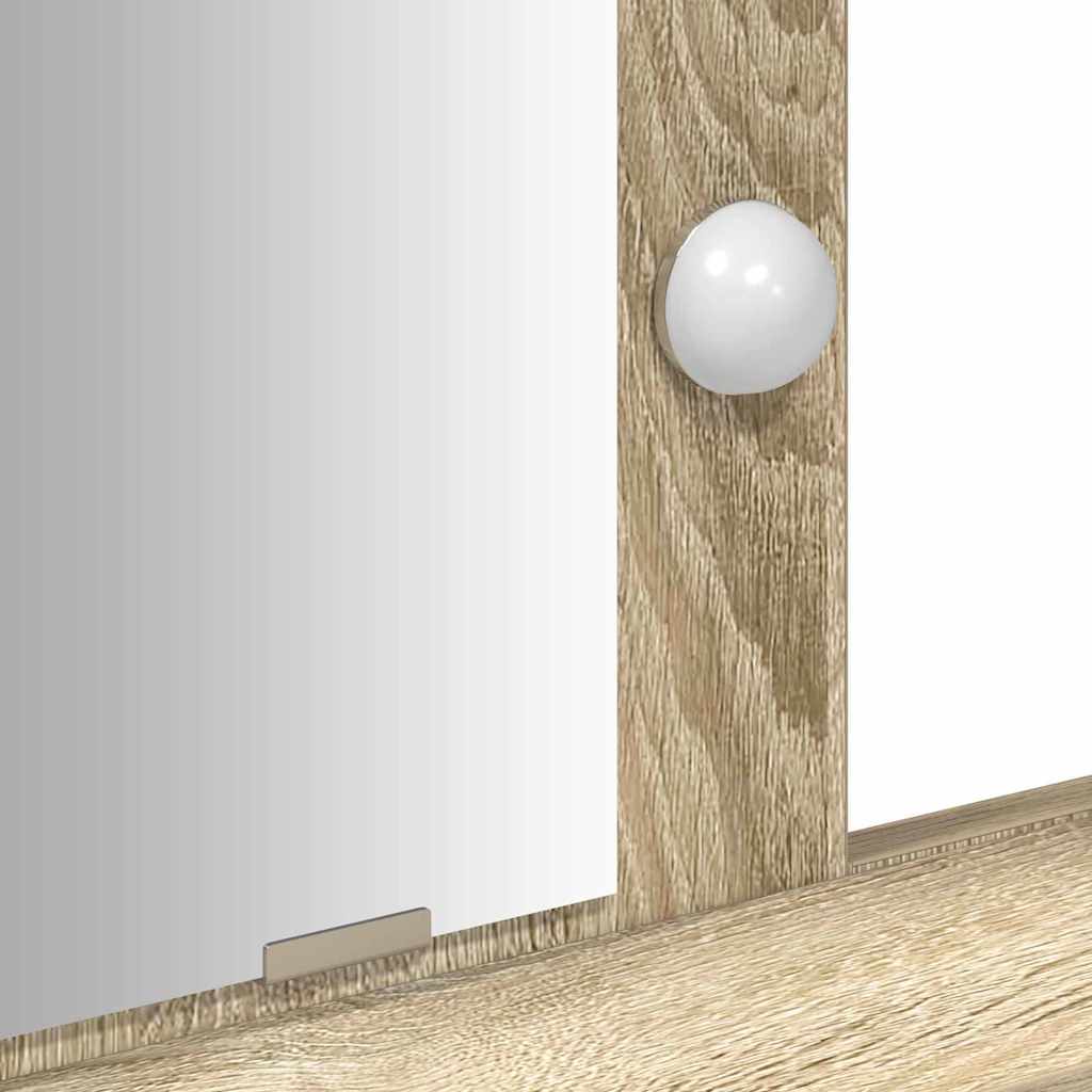 Toaletni stol Smeđa 100 x 41 x 140 cm Konstruirano drvo