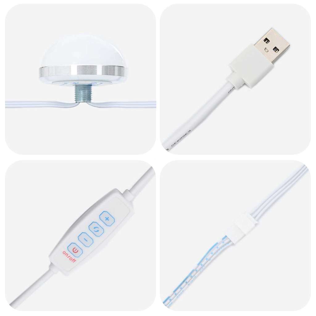 Toaletni stol Siva 100 x 41 x 140 cm Konstruirano drvo