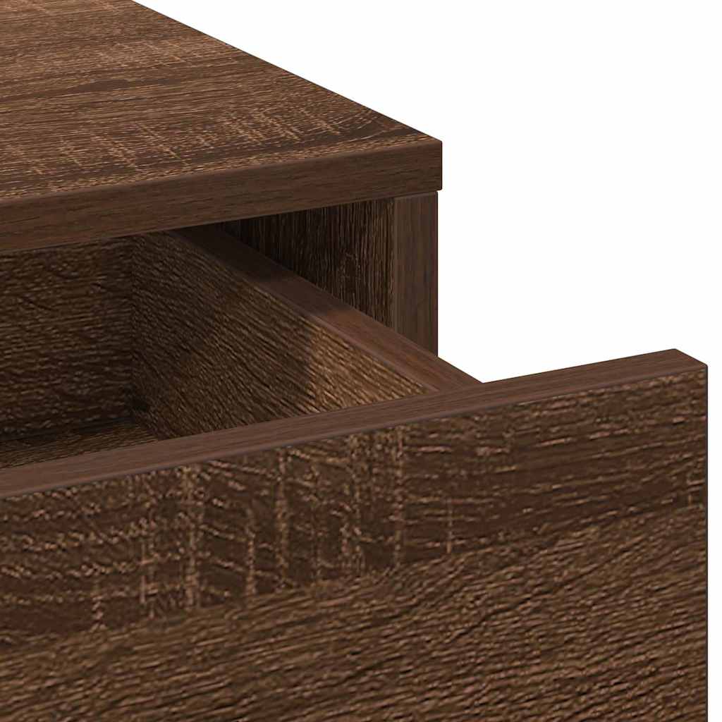Toaletni stol Smeđa 100 x 41 x 140 cm Konstruirano drvo