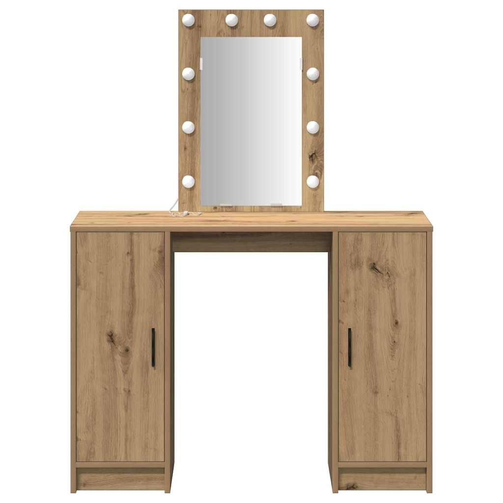 Toaletni stol Smeđa 102 x 33 x 135 cm Konstruirano drvo
