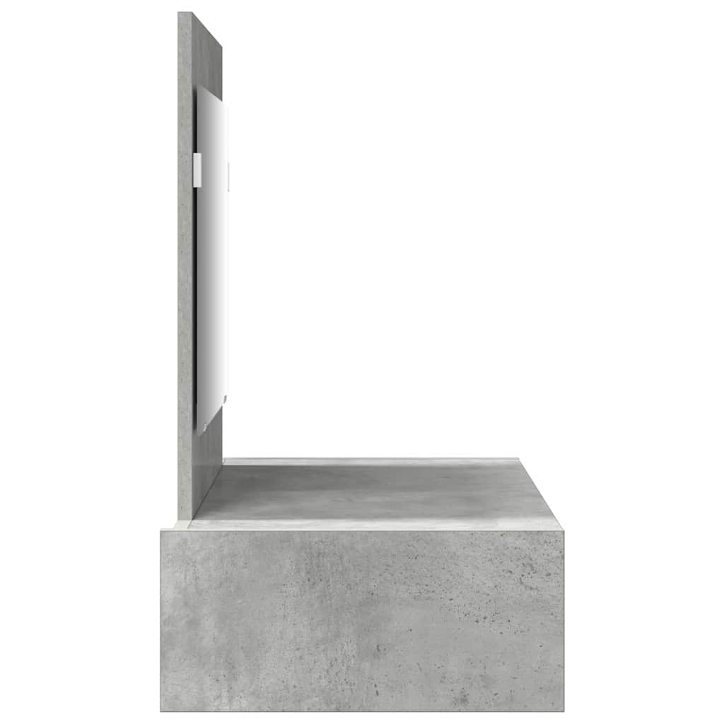 Toaletni stol s ladicama Siva 83 x 40 x 70 cm Konstruirano drvo