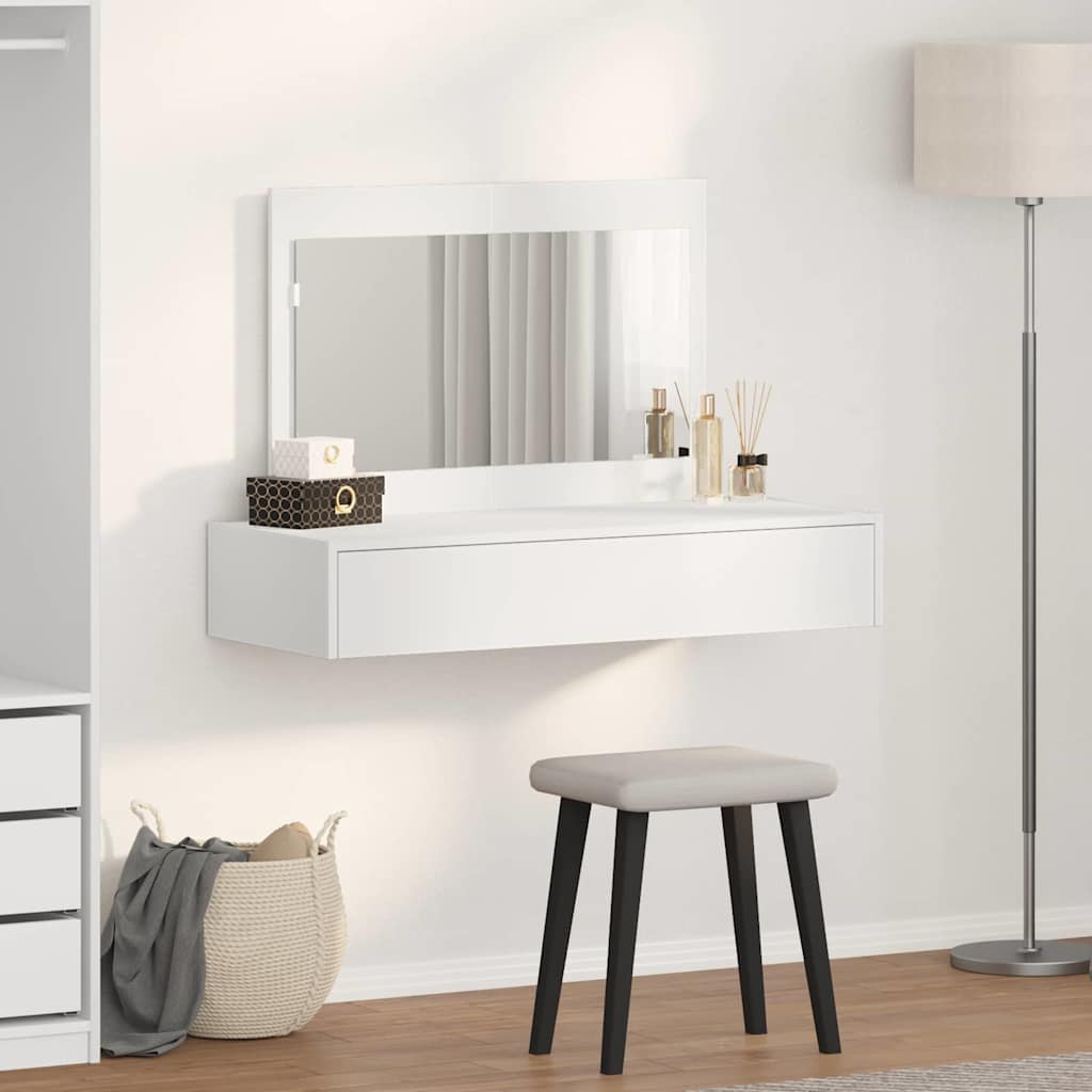Toaletni stol Bijelo 100 x 40 x 70 cm Konstruirano drvo