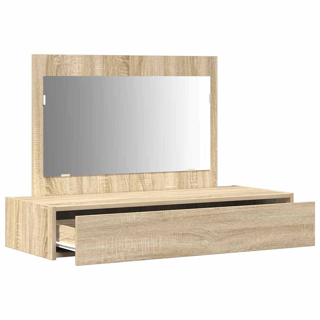 Toaletni stol Smeđa 100 x 40 x 70 cm Konstruirano drvo