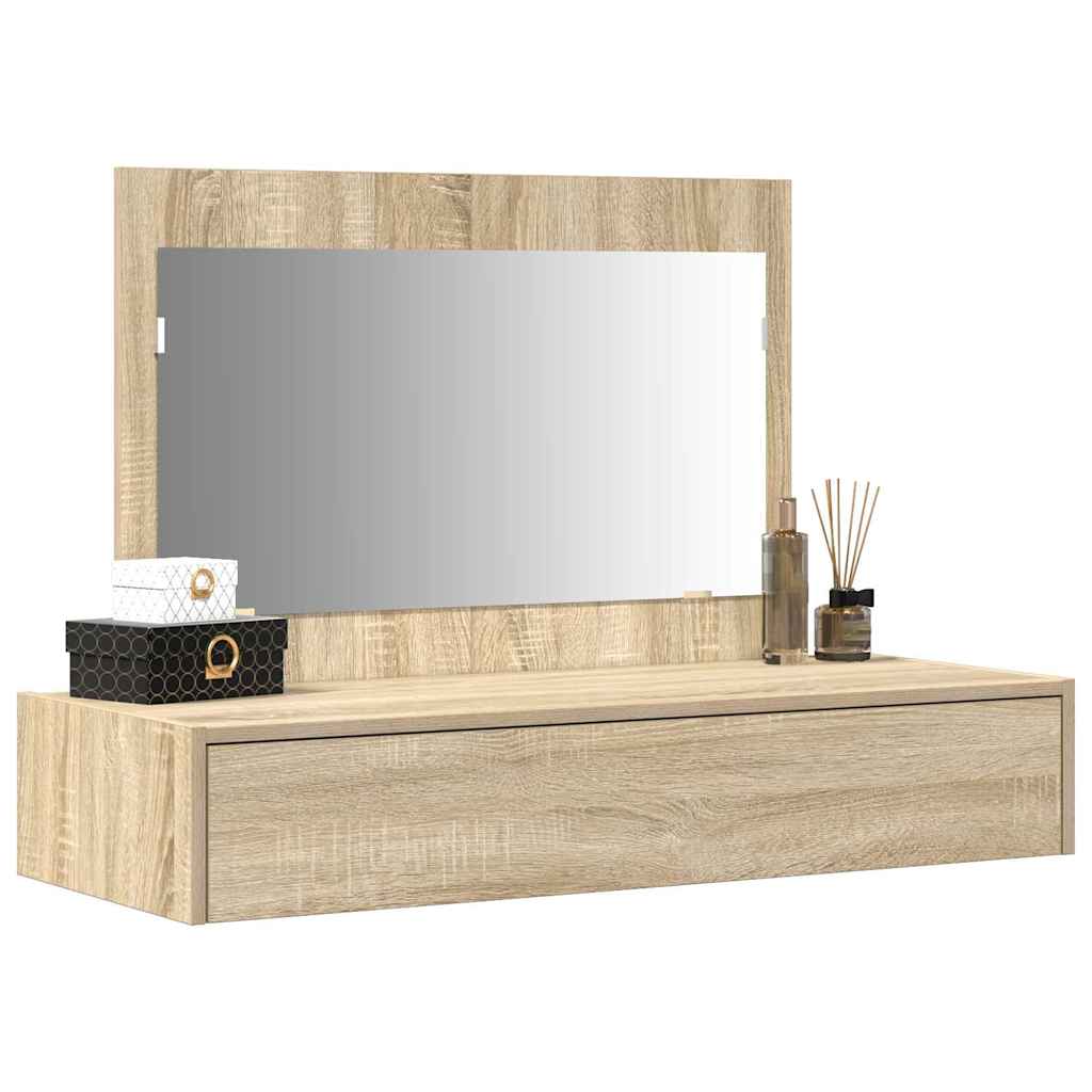 Toaletni stol Smeđa 100 x 40 x 70 cm Konstruirano drvo