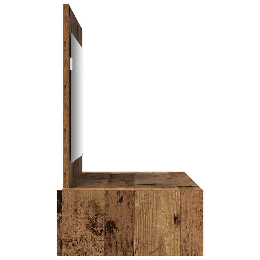 Toaletni stol Smeđa 100 x 40 x 70 cm Konstruirano drvo