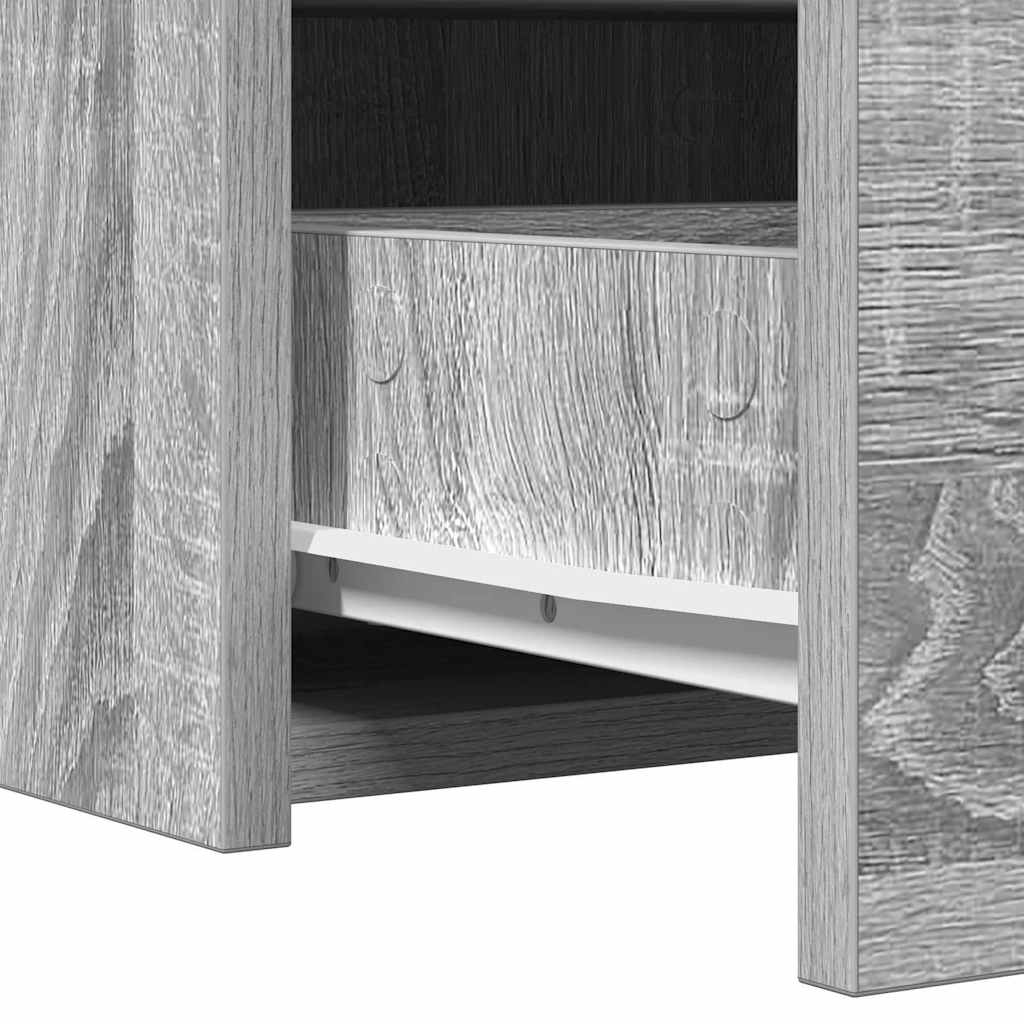 Toaletni stol s ladicama Siva 60 x 40 x 70 cm Konstruirano drvo