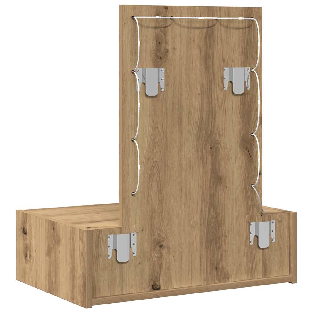 Toaletni stol Smeđa 60 x 40 x 70 cm Konstruirano drvo