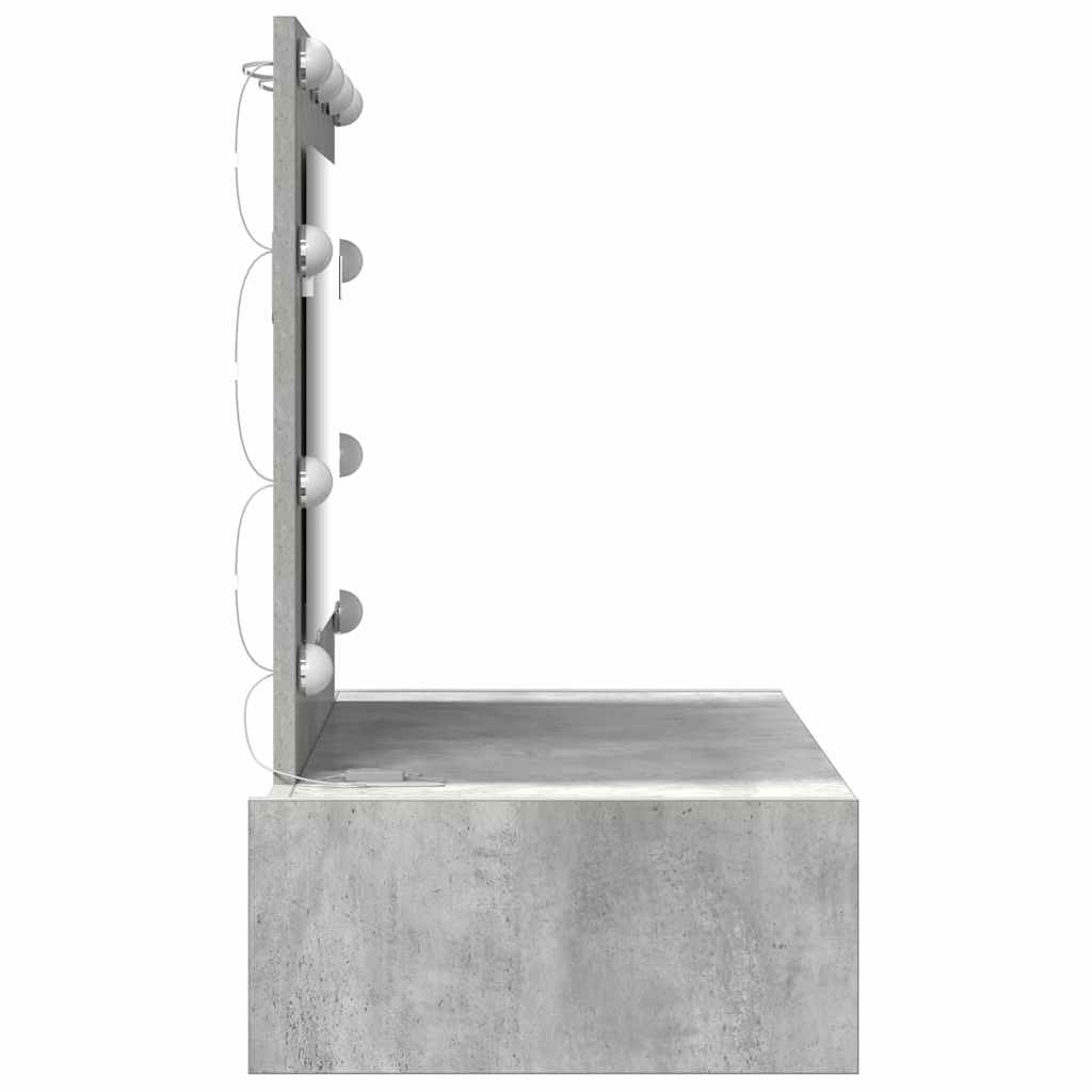 Toaletni stol s ladicama Siva 83 x 40 x 70 cm Konstruirano drvo
