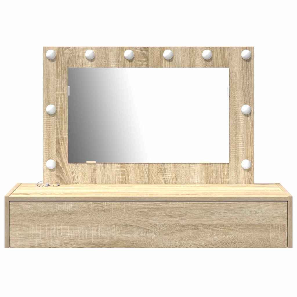 Toaletni stol Smeđa 100 x 40 x 70 cm Konstruirano drvo