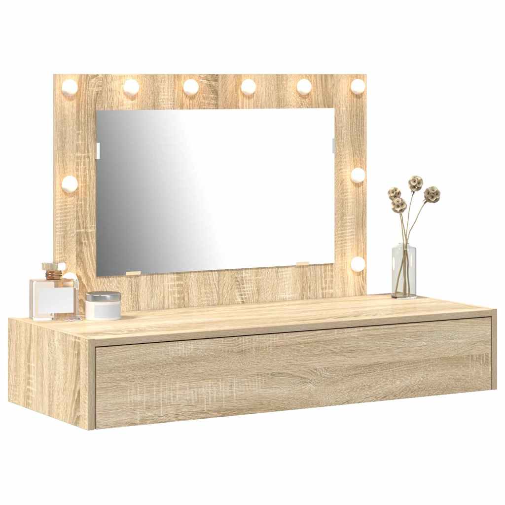 Toaletni stol Smeđa 100 x 40 x 70 cm Konstruirano drvo