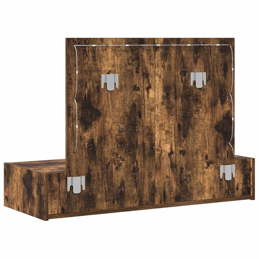 Toaletni stol Smeđa 100 x 40 x 70 cm Konstruirano drvo
