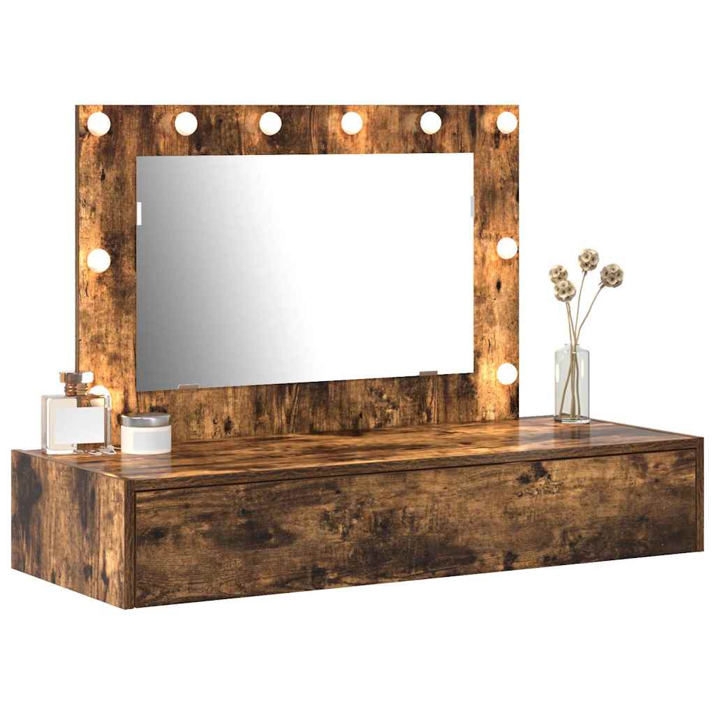 Toaletni stol Smeđa 100 x 40 x 70 cm Konstruirano drvo