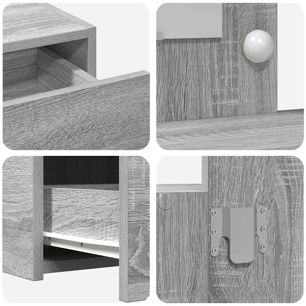 Toaletni stol Siva 100 x 40 x 70 cm Konstruirano drvo