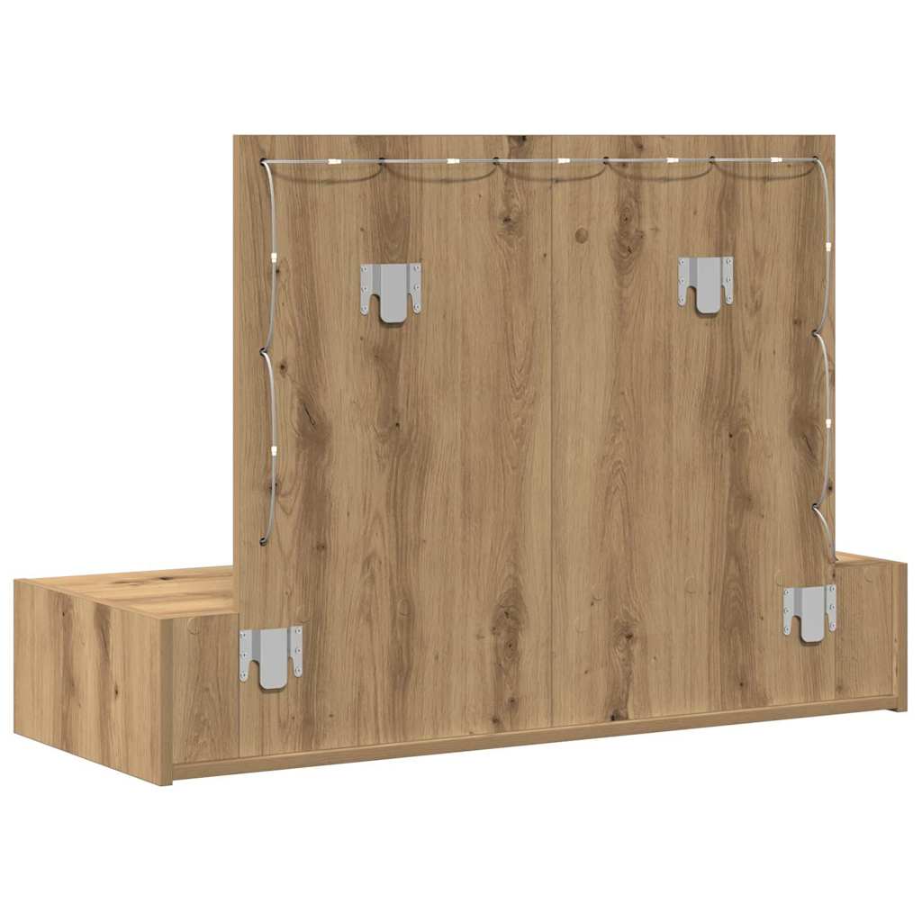 Toaletni stol Smeđa 100 x 40 x 70 cm Konstruirano drvo