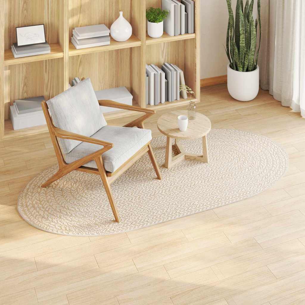 Tepih ZIZUR Krema 200 x 100 cm Polipropilen