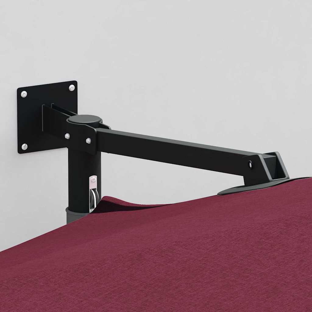 Vrtni suncobran Bordeaux Crvena 248 x 248 x 148 cm