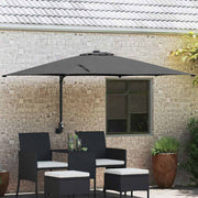Vrtni suncobran Antracit 248,5 x 247,5 x 160 cm