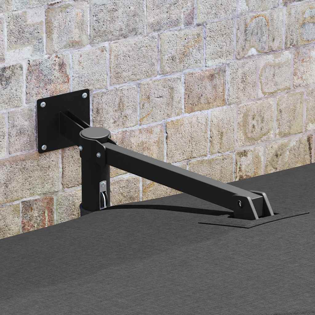 Vrtni suncobran Antracit 248,5 x 247,5 x 160 cm