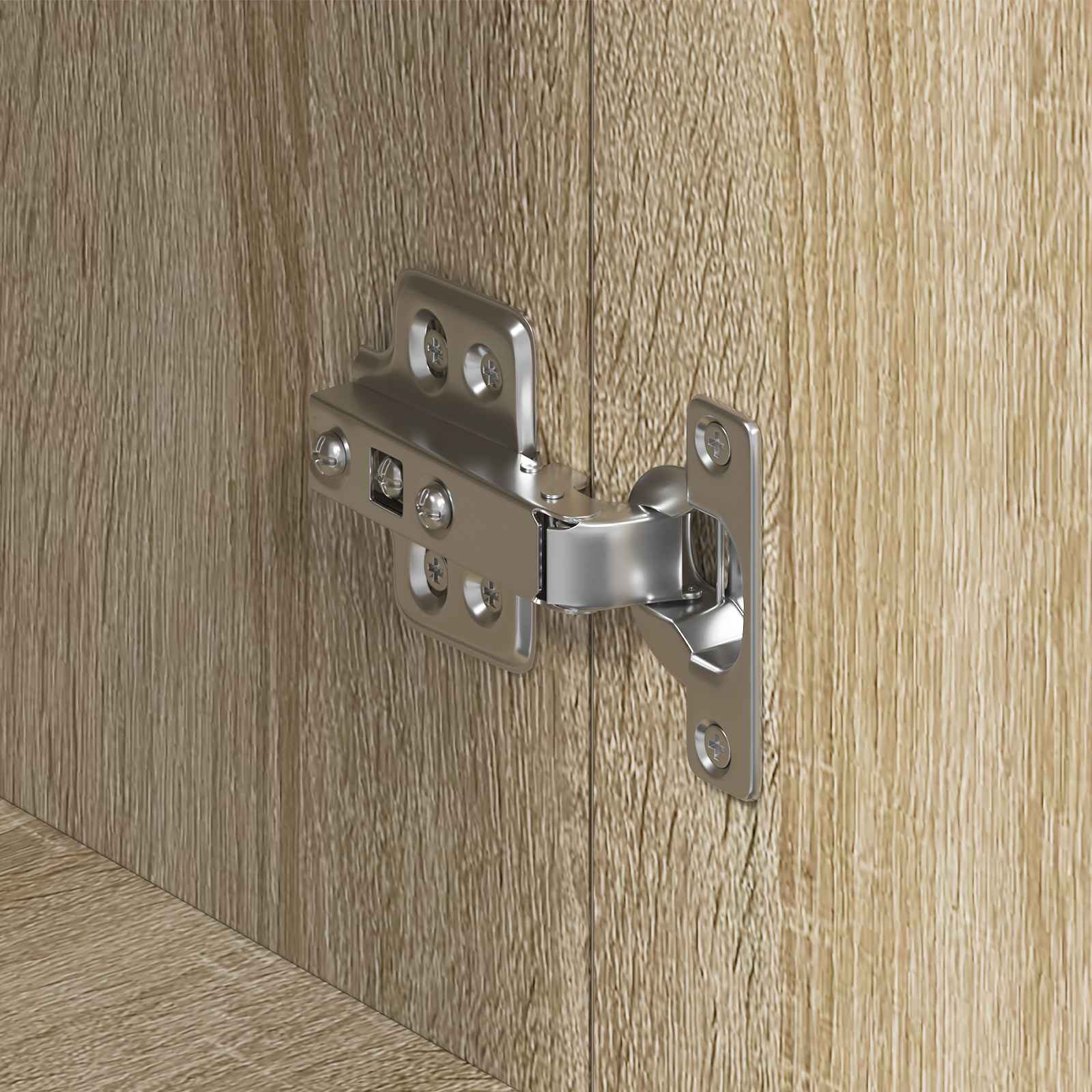 Kreveta Sonoma hrast 120 x 36 x 69 cm Konstruirano drvo