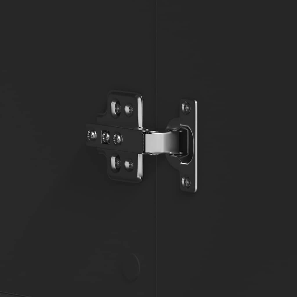 Ormar za cipele Crna 80 x 39 x 178 cm Konstruirano drvo