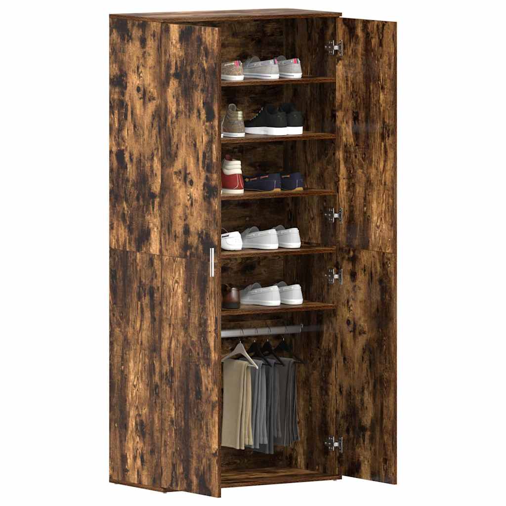 Ormar za cipele s policom Dimljeni hrast 80 x 39 x 178 cm